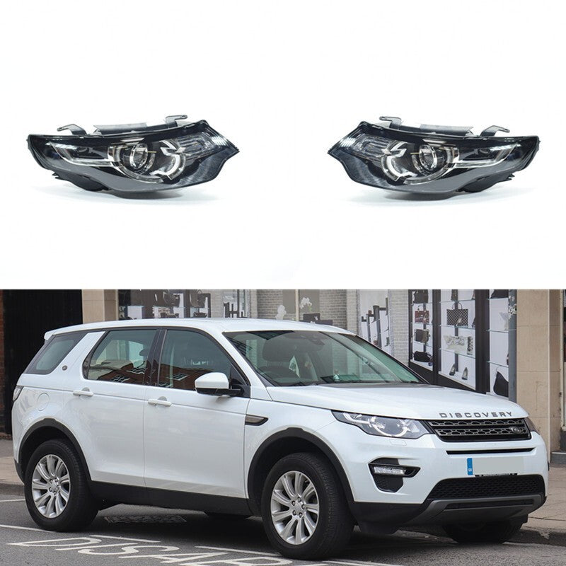 Pair Headlight Assembly for Land Rover Discovery Sport 2015-2019 Front Lamp