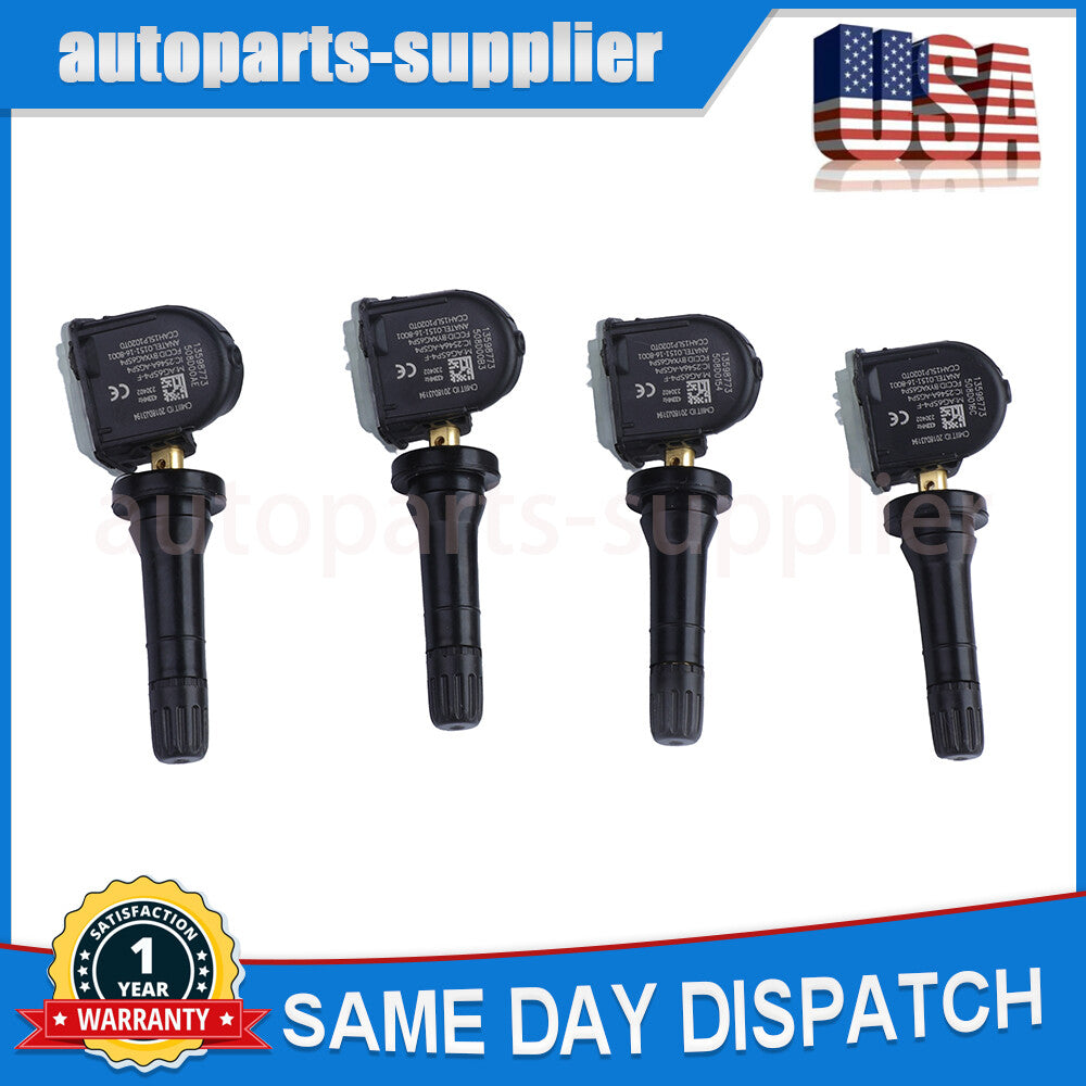 4-pack tire pressure sensor monitor 433MHz for Chevrolet , for Buick , and for Cadillac 13598773