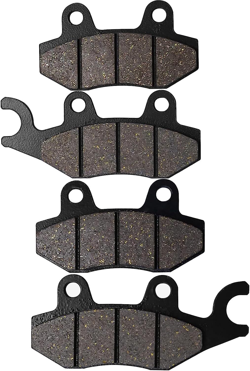 Front Rear Brake Pads for Kawasaki Brute for Force 750 650 4x4i KVF Bayou 300 400