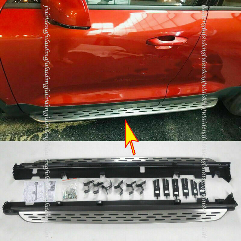 2X for Volvo XC40 2018-2022 Side Pedal Board Running board Side step Nerf Bars