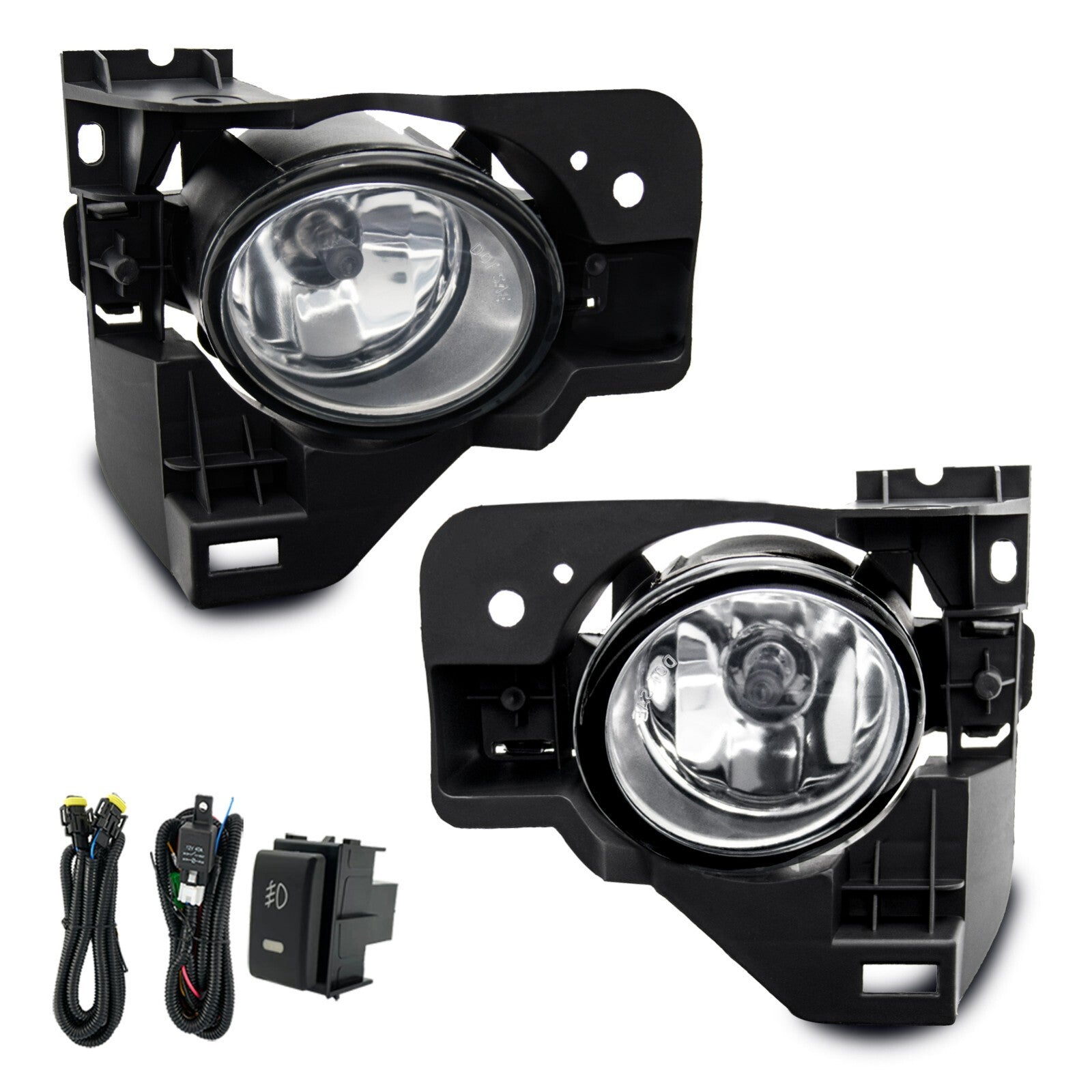 Fog light assembly suitable for 2009-2014 for Nissan Maxima (switch and wiring kit) L+R
