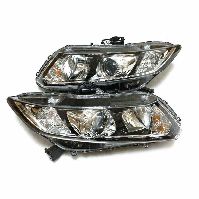 for Honda for Civic 2012-2015 Factory Style Front Halogen Lamp Headlights Assembly2