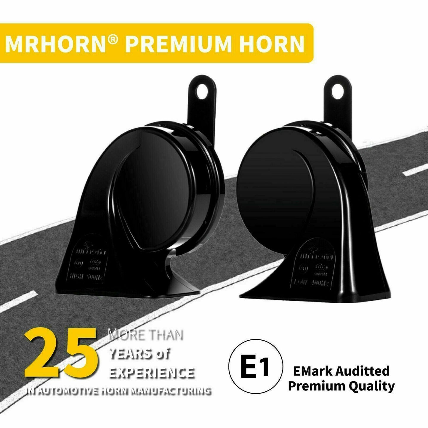 for Audi A3 A4 A5 A6 A7 for A8 Q3 Q5 Q7 TT MrHorn 2PC 118db 12v Eletric Snail Horns