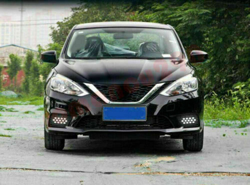 DRL LED Daytime Running Driving Lamps Fog Light 2pcs for Nissan Sentra 2016-2019