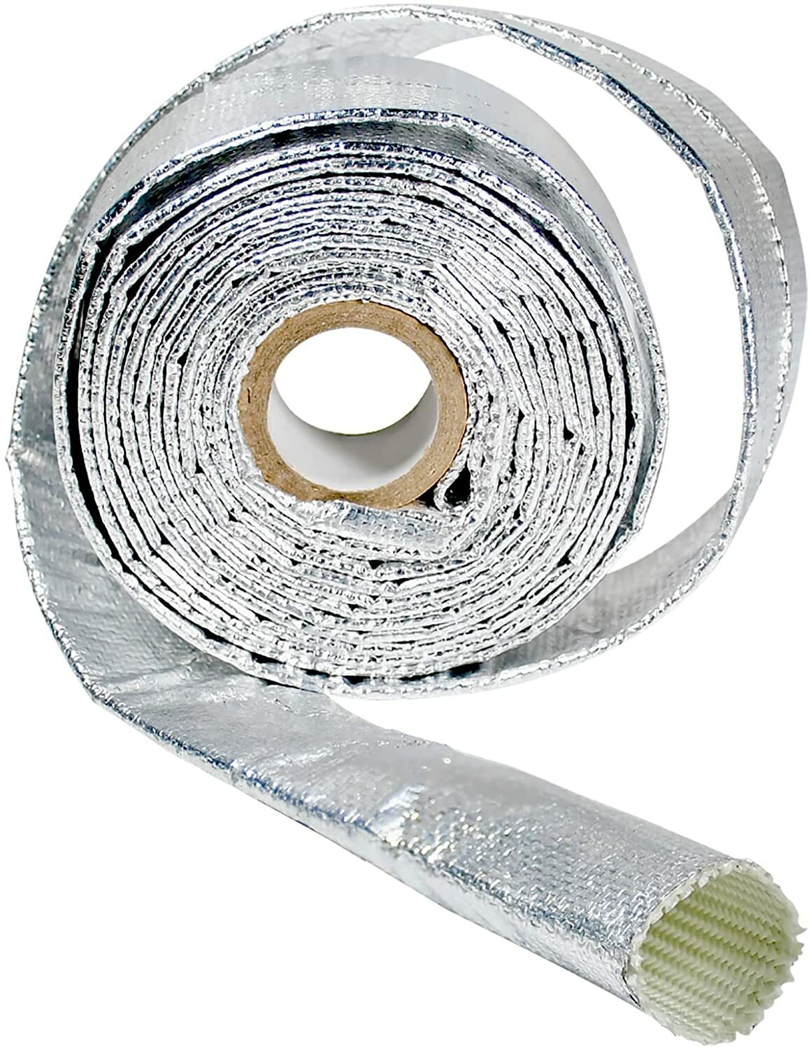 Aluminized Heath Sleeve 3/4-inch ID x 10-foot heat insulation plug line for automobiles