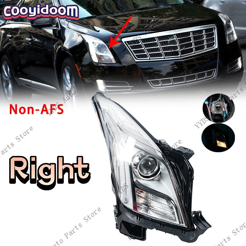 for Cadillac XTS 4Door Sedan 2013-2017 HID/Xenon LED DRL Projector Headlights RH