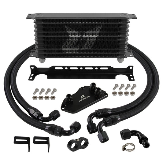 10 Row AN10 Oil Cooler Kit for BMW 3 series F30 F31 N20 328i + Mounting Bracket