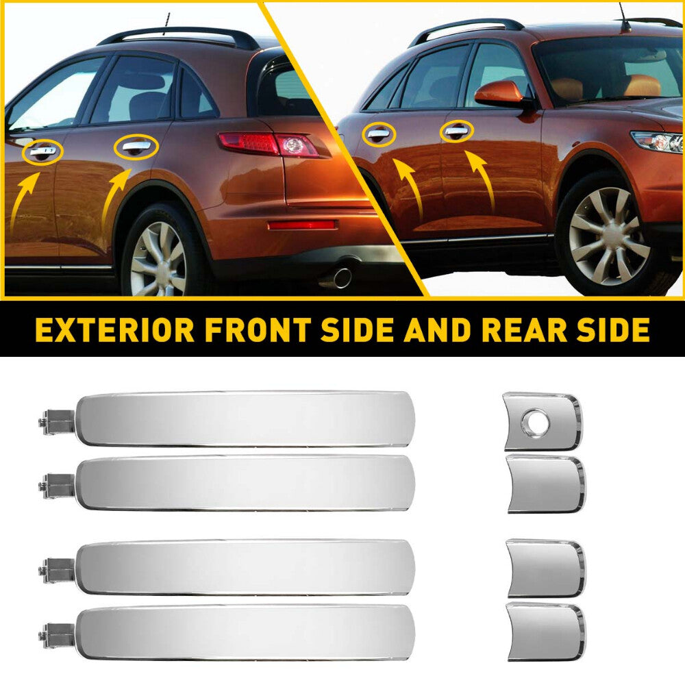 Applicable to 03-07 for Nissan Murano front + rear, left + right exterior door handles