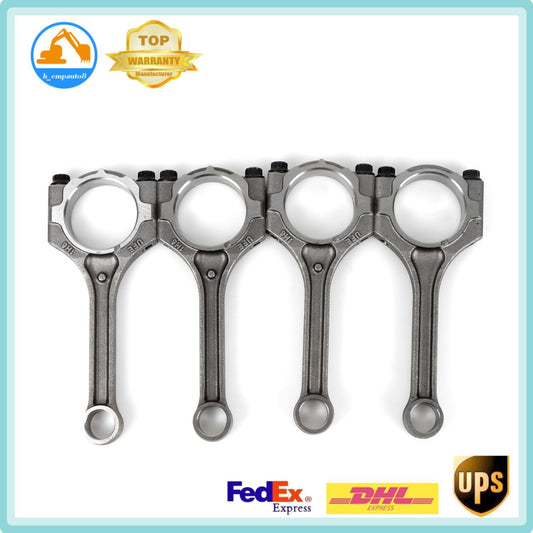 Fit for Hyundai for Kia G4FA 1.4 23510-2B100 Connecting Rods 4pcs New
