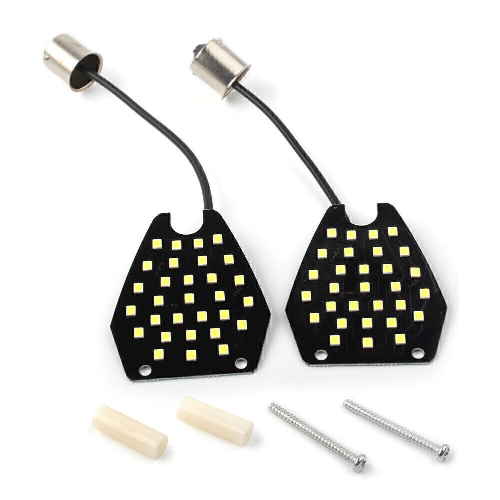 For 04-07 for Honda CBR1000RR Rear 30SMD LED Turn Signal Indicator Light 1156 White
