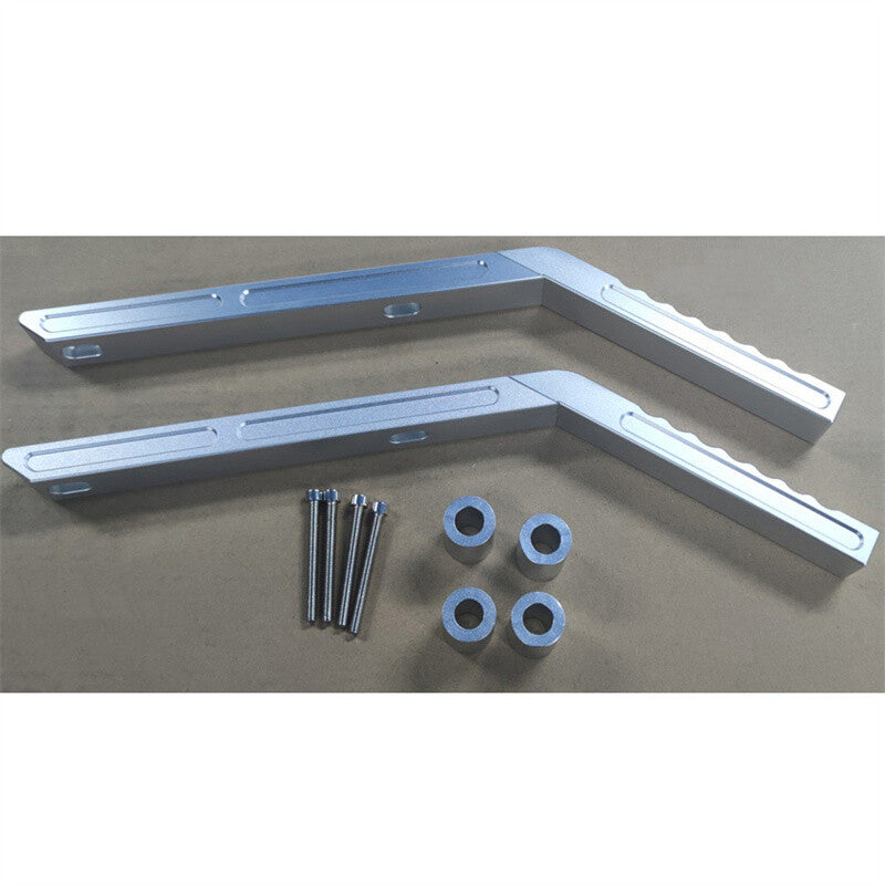 Silver rear grab handle, aluminum handle, suitable for Jeep for Wrangler JK 07-18
