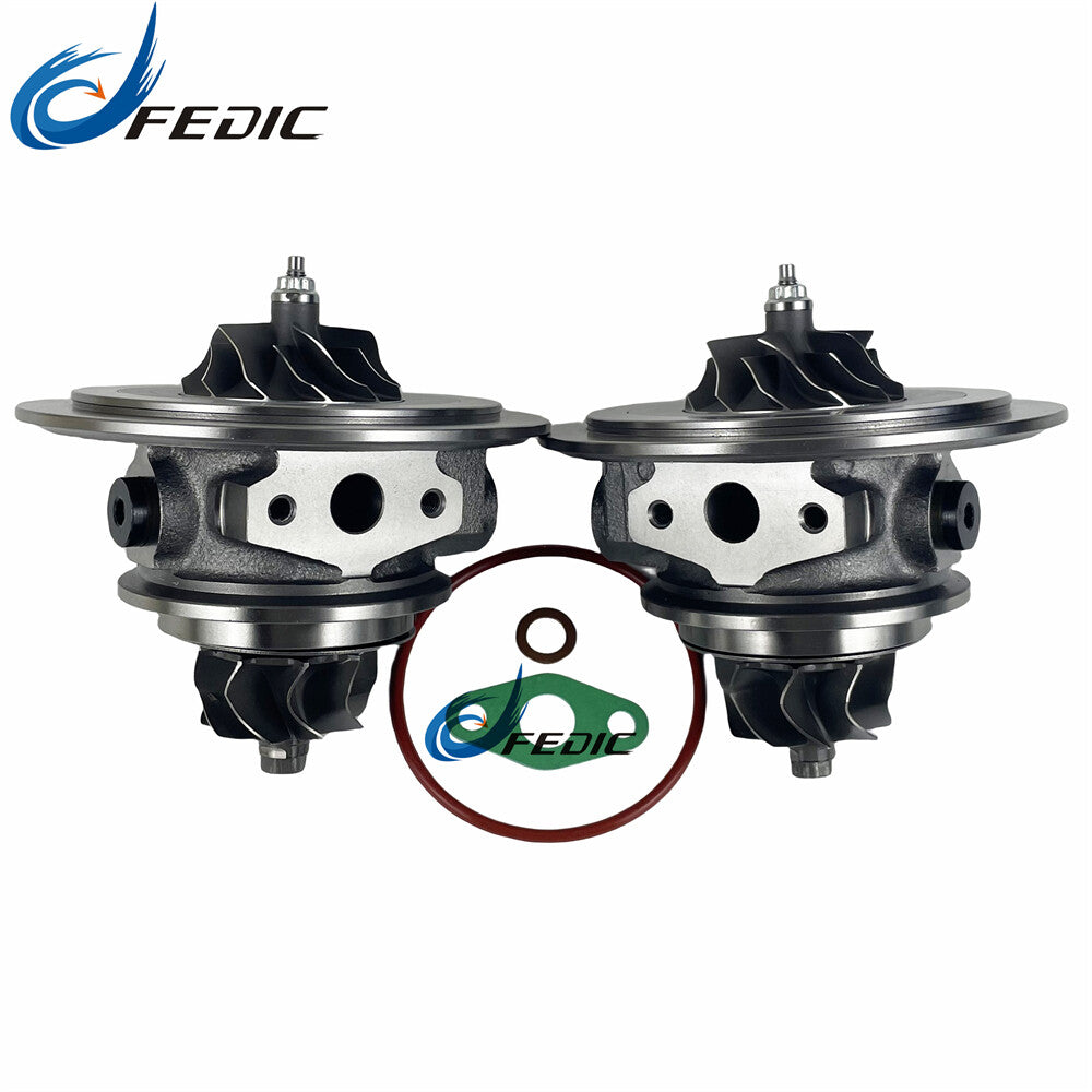 A278 827052 827053 Twin turbo CHRA for Mercedes CLS 500 E GLE 4.7L V8 GAS DOHC