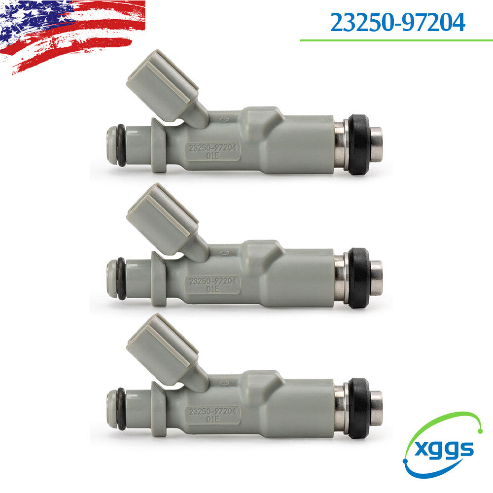 Set of 3 Fuel Injector 23250-97204 for Daihatsu Hijet for Mini Truck S210P