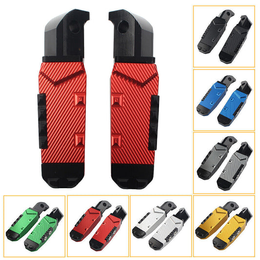 Rear Footrest Foot Pegs Pedal Passenger Pads Fit for Yamaha FZ1 YZF R3 MT09 MT07 FZ1