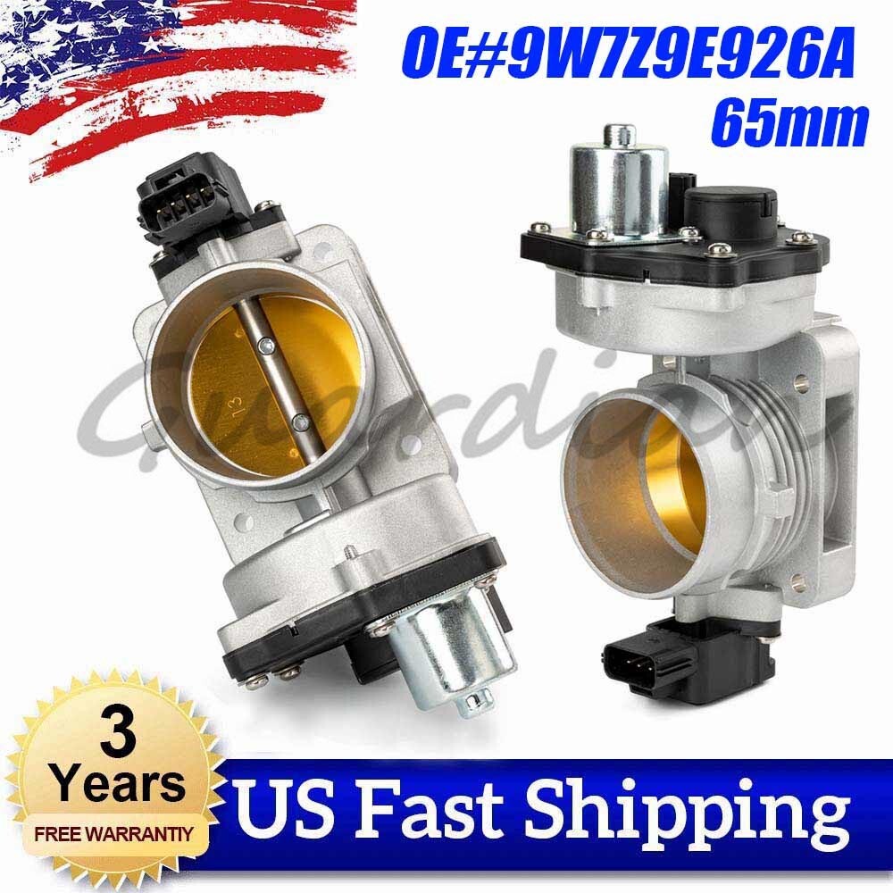 9W7Z9E926A Throttle body 65mm, new, suitable for Ford Explorer V6 4.0L, 2004-2010, 05, 06, 07