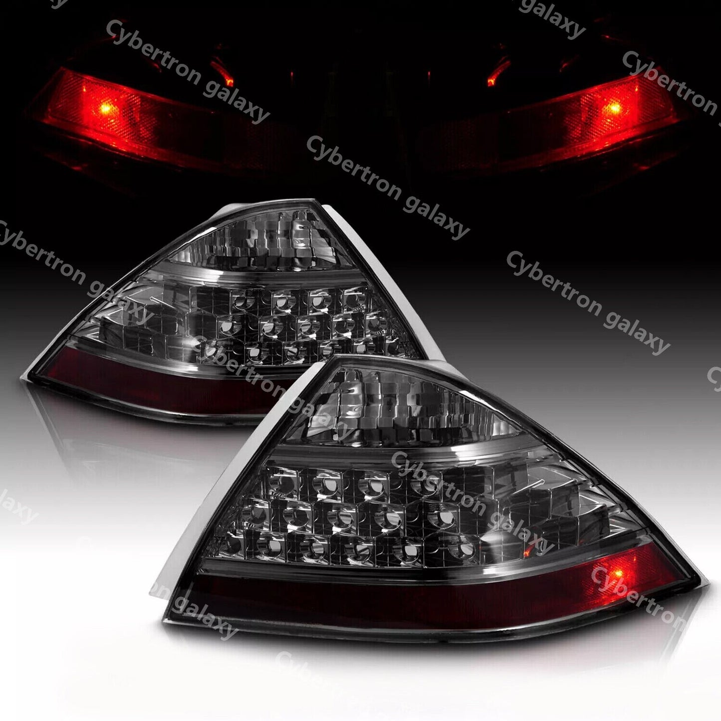 Right For 2006 2007 for Honda Accord LX/EX/EXL Sedan Smoke Rear Brake Tail Lights