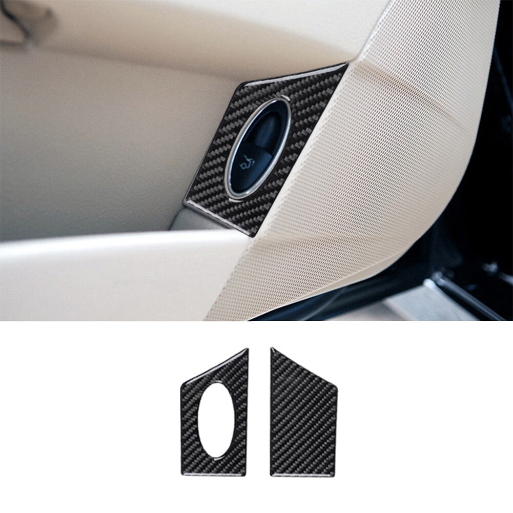 15Pcs Carbon Fiber Full Kit Cover Trim for Mercedes-Benz E-Class W211 2003-2009