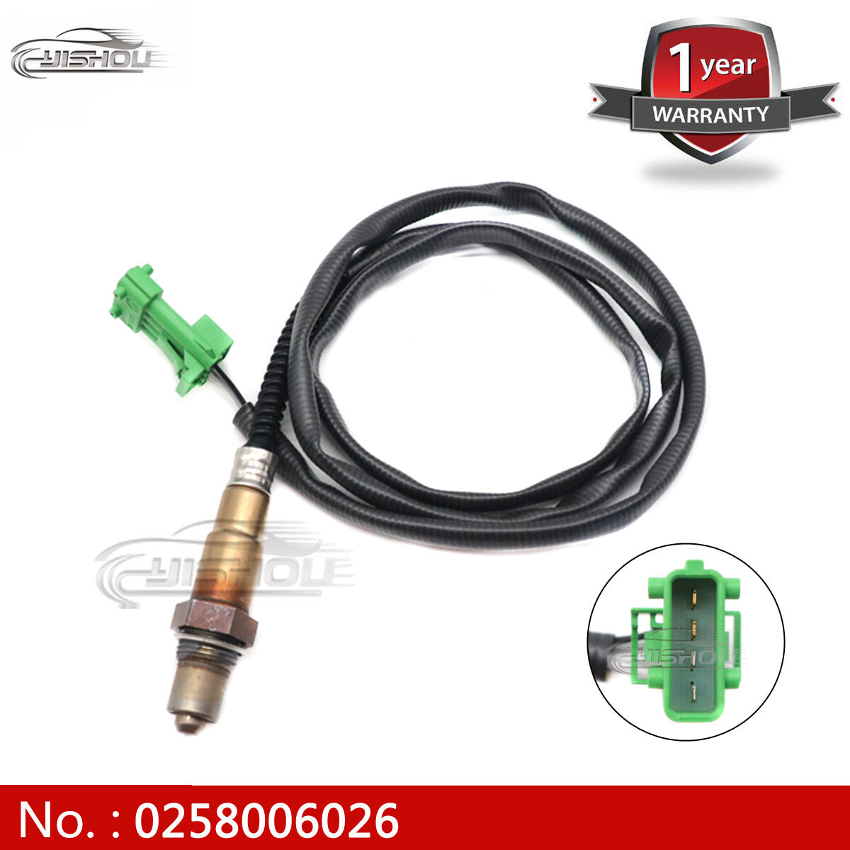 Oxygen sensor suitable for Peugeot 307, 308, 406, 407, for Citro?n Berlingo C4, for Fiat 0258006026