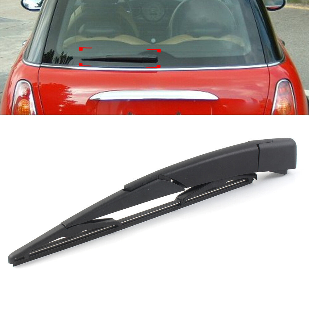 Rear Wiper Arm + Blade Kit for Mini Cooper l4 1.6L 2-Door 2002 2003 2004-2006