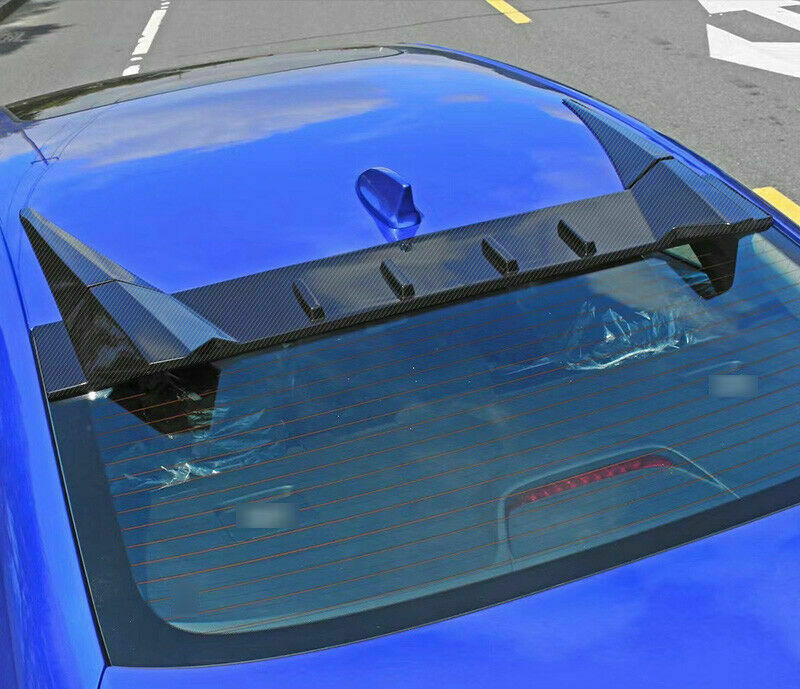 for Honda for Civic 11th 2022-2023 Carbon Fiber TR Rear Trunk Roof Wing Flap Cover