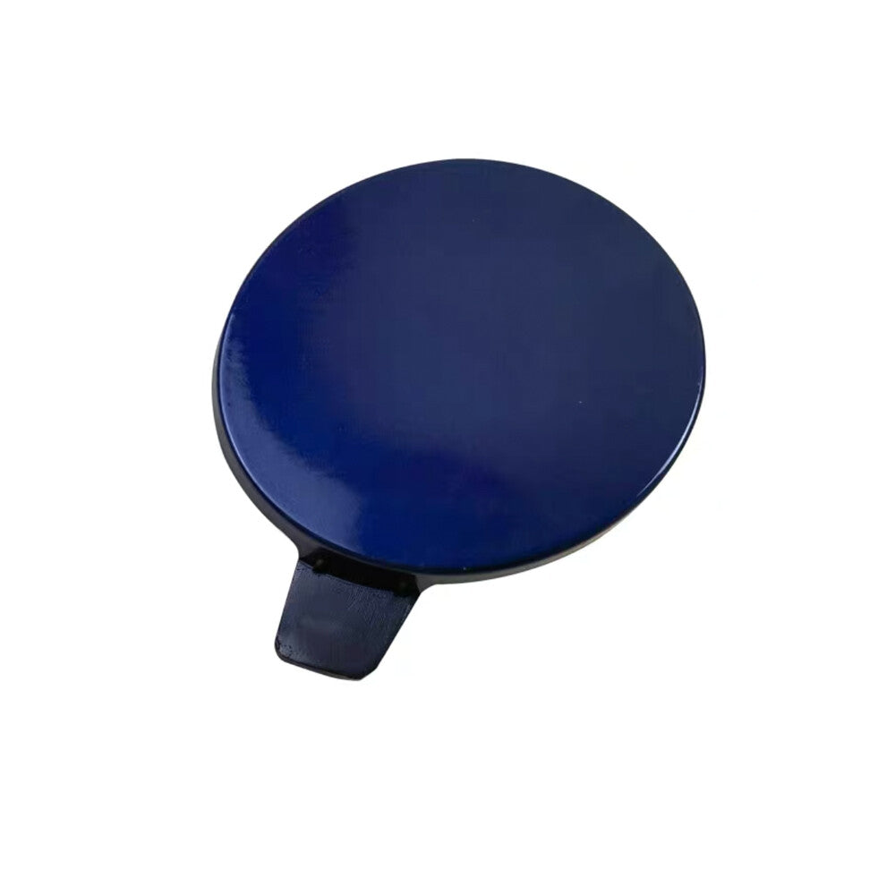 Front Bumper Tow Trailer Eye Cap Tow Hook Cover for Tesla for Model Y 2020-2022 Blue