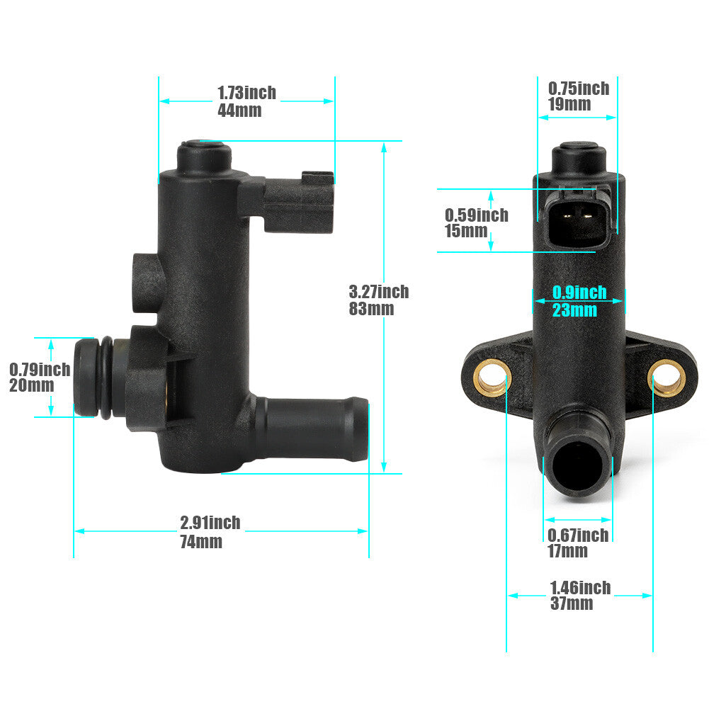 Suitable for Nissan Xterra SE XE 2.4L L4 3.3L V6 2002 - 2004 Evap steam tank vent valve.