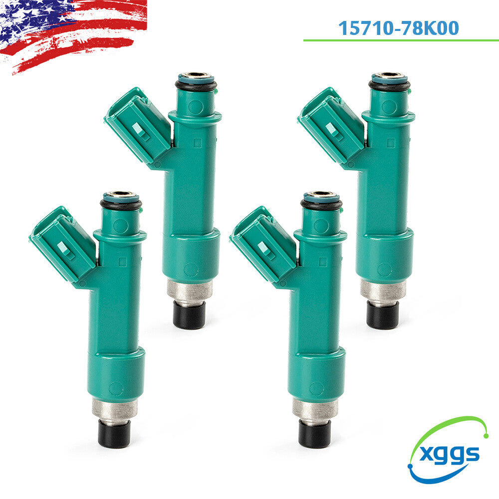 4x Fuel Injector for Suzuki Grand Vitara Kizashi 2.4L L4 2009-2013 15710-78K00