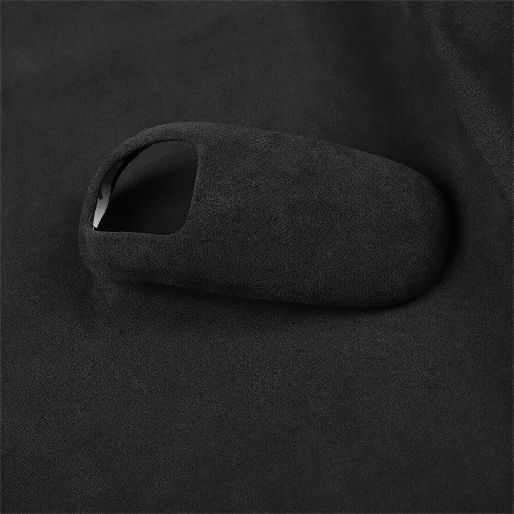 Suede Black Gray Console Gear Shift Knob Cover for Audi for A8 2011-2017 Accessories