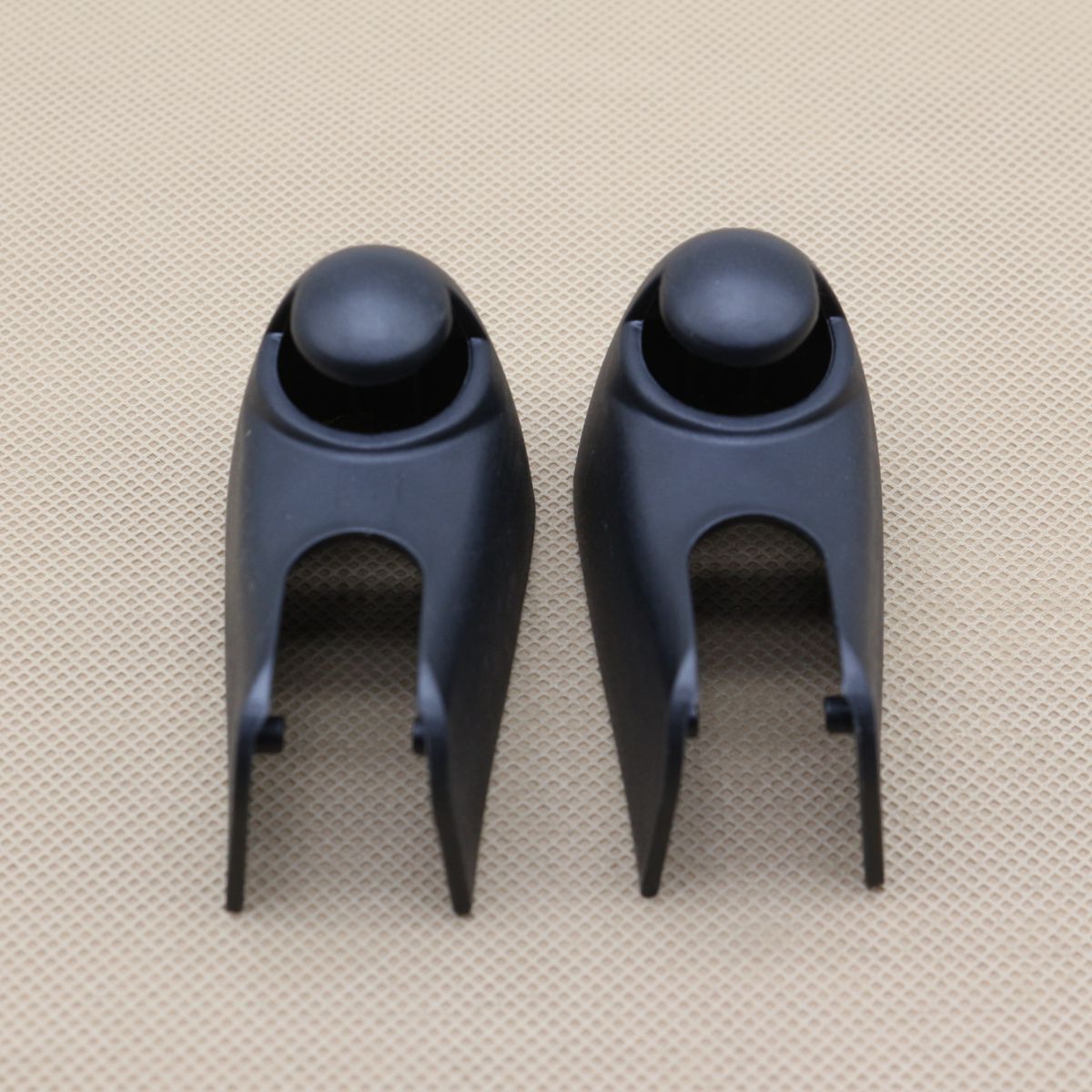 2-Piece Rear Window Wiper Arm Nut Cap for Mini Cooper R50 R53 2004-2006