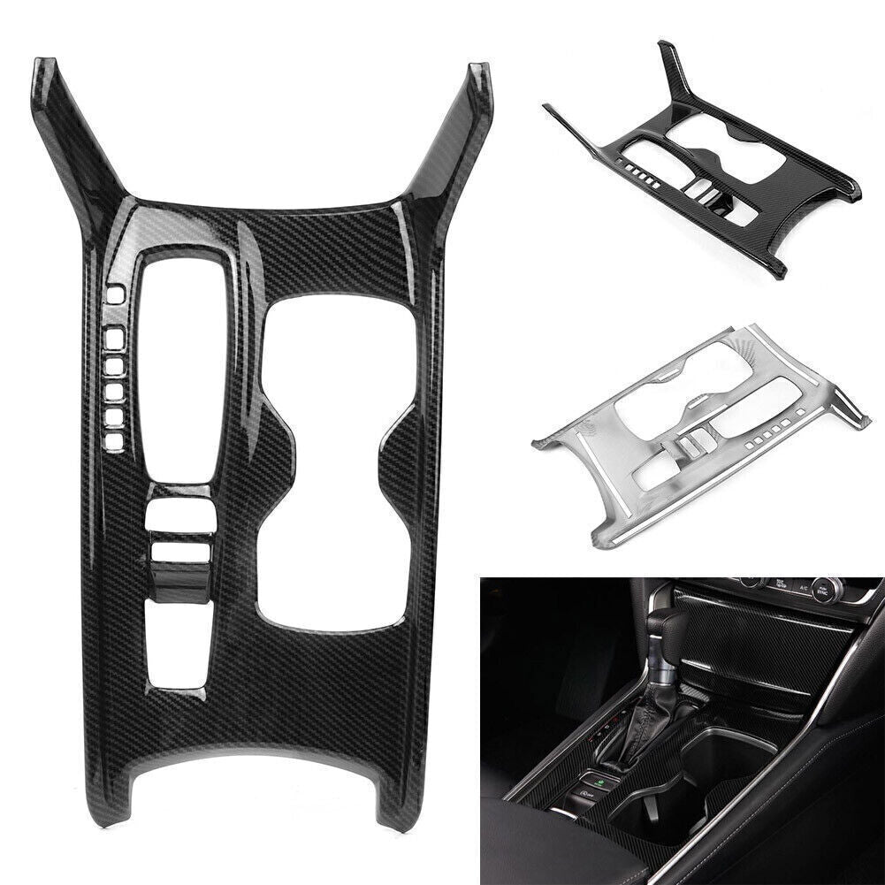 Gear Shift Box Water Cup Holder Cover Trim Fit for Honda Accord 2018 ABS Plastic