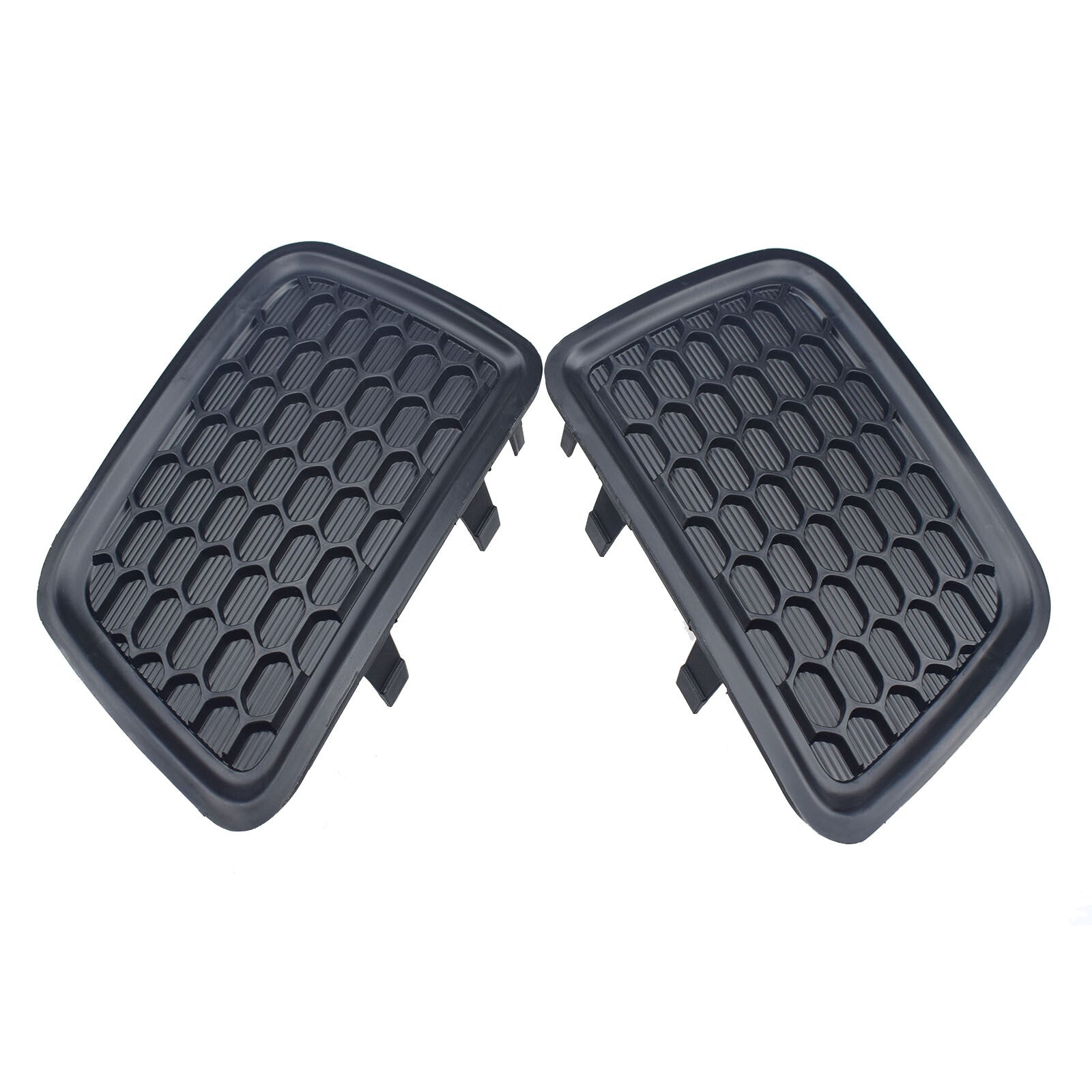 2PCS New Front Lower Grille Tow Insert Bezel Set For 2014-16 for Jeep Grand Cherokee