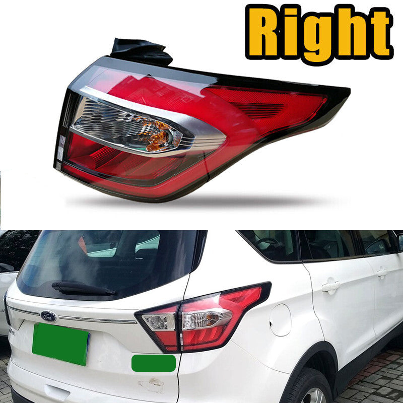 Right for Ford Kuga 2017 - 2019 All-new LED Taillights with Exterior Boat-Style Taillights