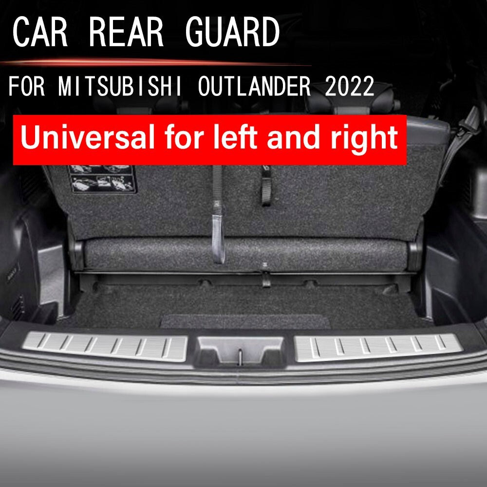 Interior Rear Bumper Protector Panel for Mitsubishi Outlander Car Accessories 23