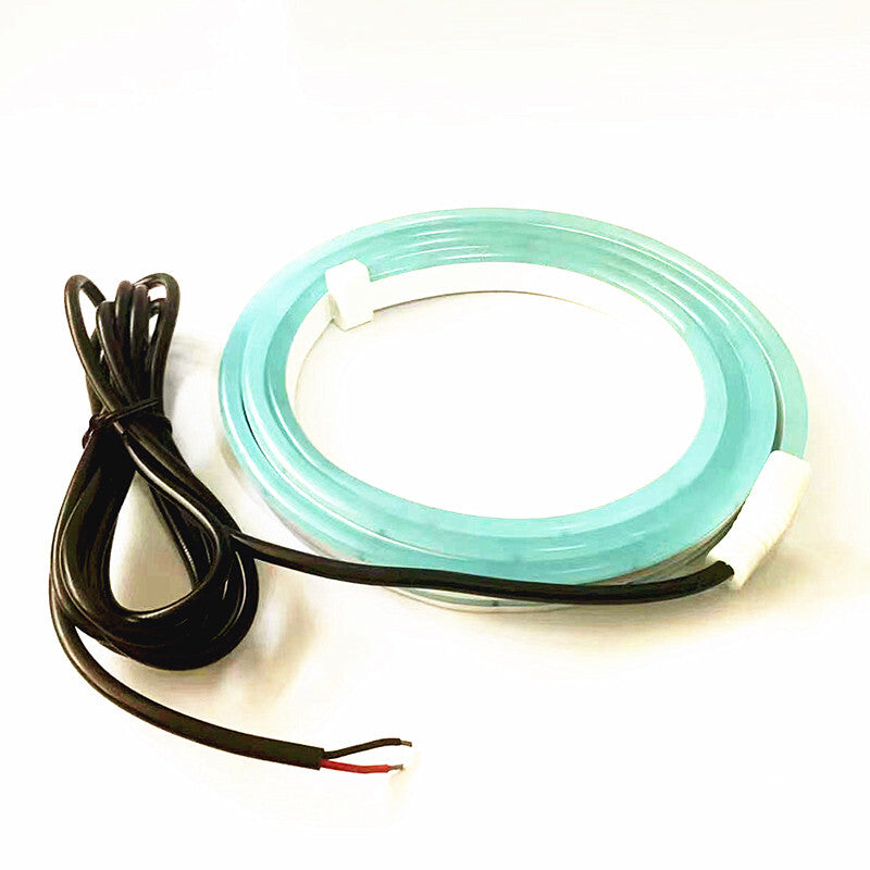 1Pc Car Ice Blue LED Atmosphere Lamp DRL Engine Hood Daytime Running Light Strip