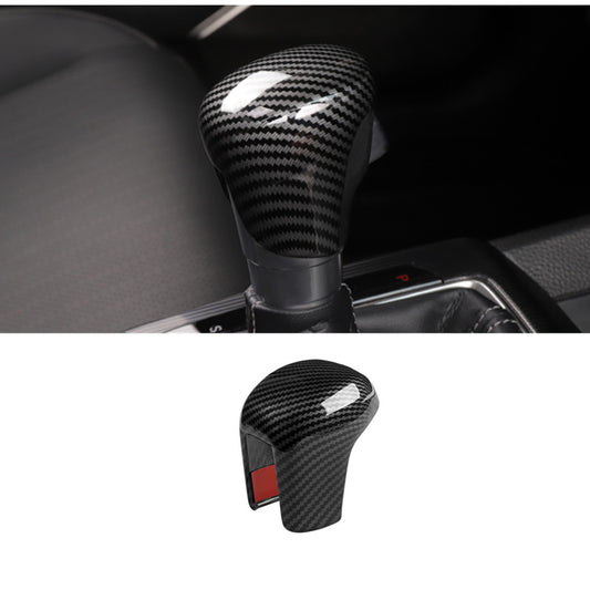 Carbon Fiber Look Gear Shift Knob Protective Cover for 2023 for Honda Accord