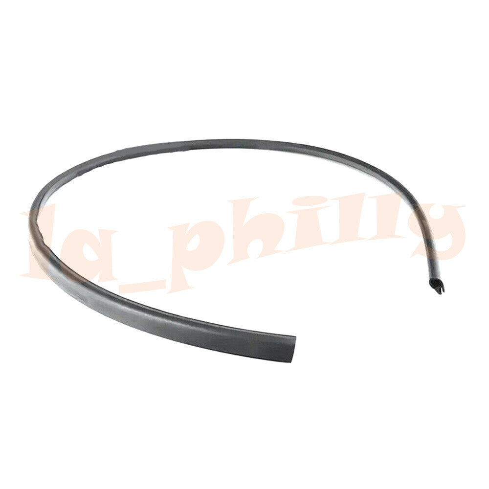 Engine Hood Sealing Gasket Rear for BMW E70 E71 E72 for X5 X5M X6 X6M Black Rubber