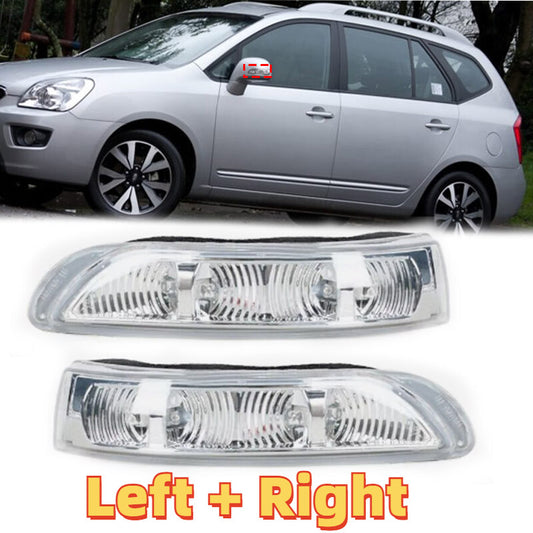 Turn signal lights and rear side mirror lights are compatible with for Kia Rondo Carens 2009 - 2011 - 2012.