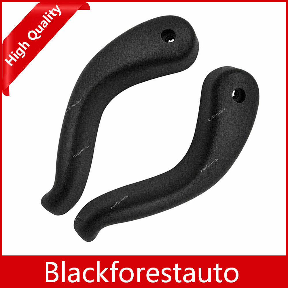2x Black RightLeft Side for Seat Back Fold Handle For 1995 - 2001 for Dodge for Ram