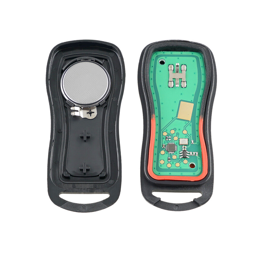 2-Piece Starter Remote Keyless Keychain for Nissan CWTWB1U415 and CWTWB1U733 3B