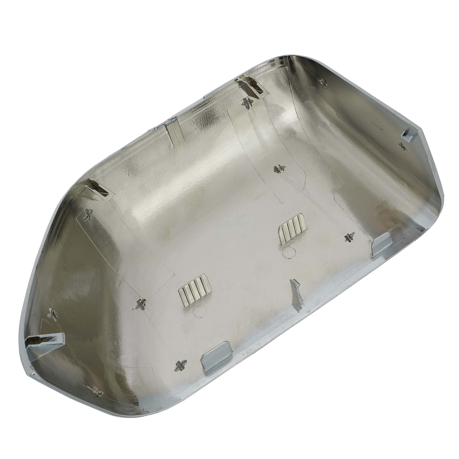 Top Half Tow Mirror Protective Case Chrome for 2017-2024 for Ford F250 F350 Super Duty