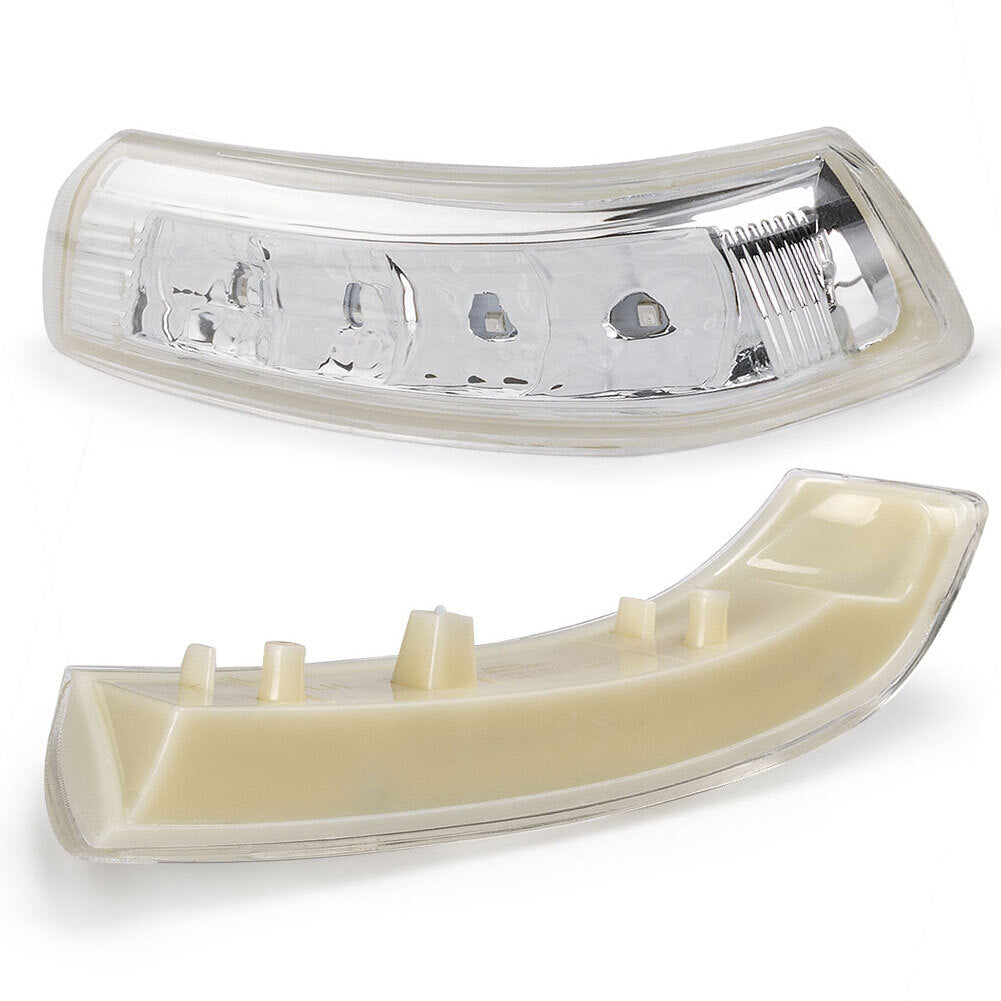1. Dual LED mirror turn signals, left and right, suitable for Veracruz iX55 Santa Fe vehicles (07-12).
