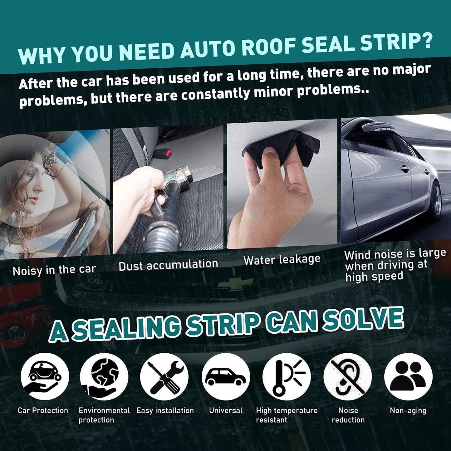 16.5ft for Honda T Shape Rubber Car Seal Weather Strips Door Edge Moulding Trim