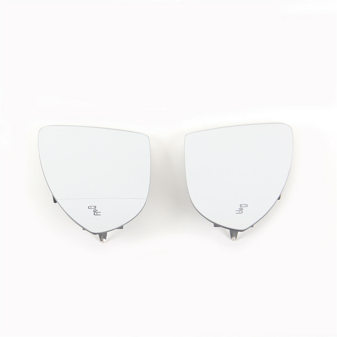 L&R Outside Rearview Mirror Glass Kit Fit for VW for Golf /GTI/R MK7/7.5 2013-2021