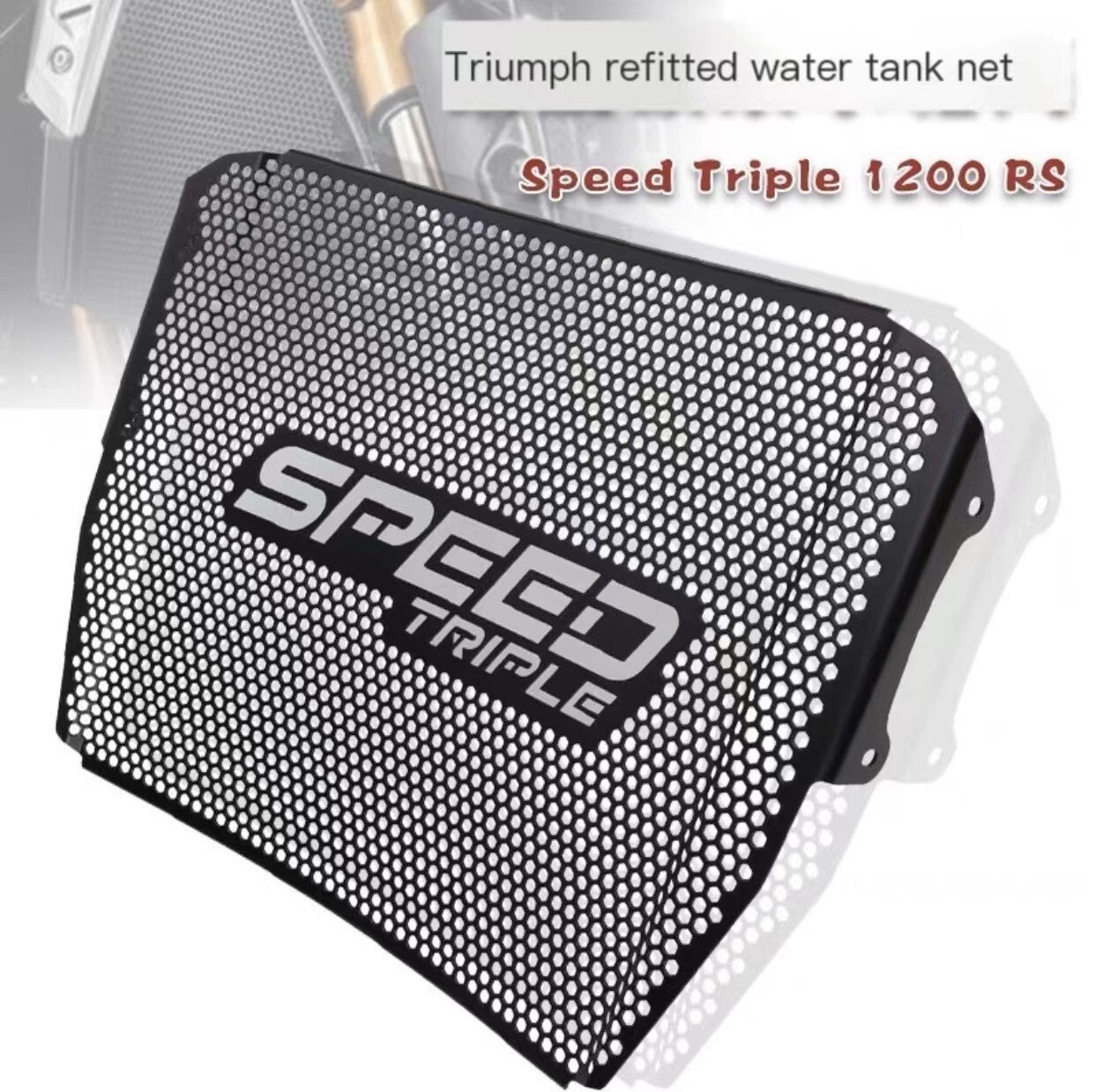 For Speed Triple 1200RS 2021 Radiator Grille Cover Guard Protection Motor