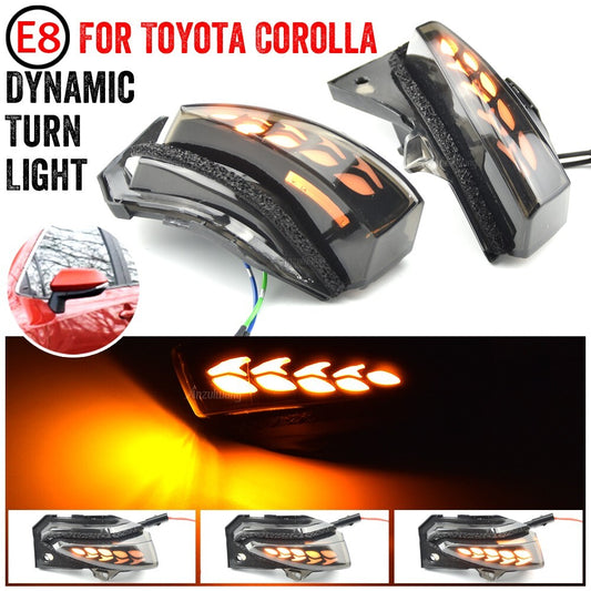 Dynamic Turn Light for Toyota REIZ for Corolla Sienta XP170 Yaris Cross XP210 E210