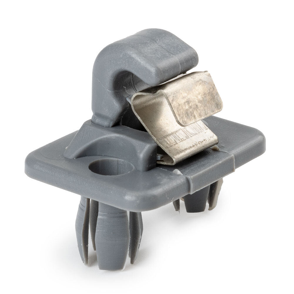 2x Sun Visor Gray Clip Holder 8U0857562A for Audi A3 S3 for A4 S4 for A5 S5 Q3 Q5
