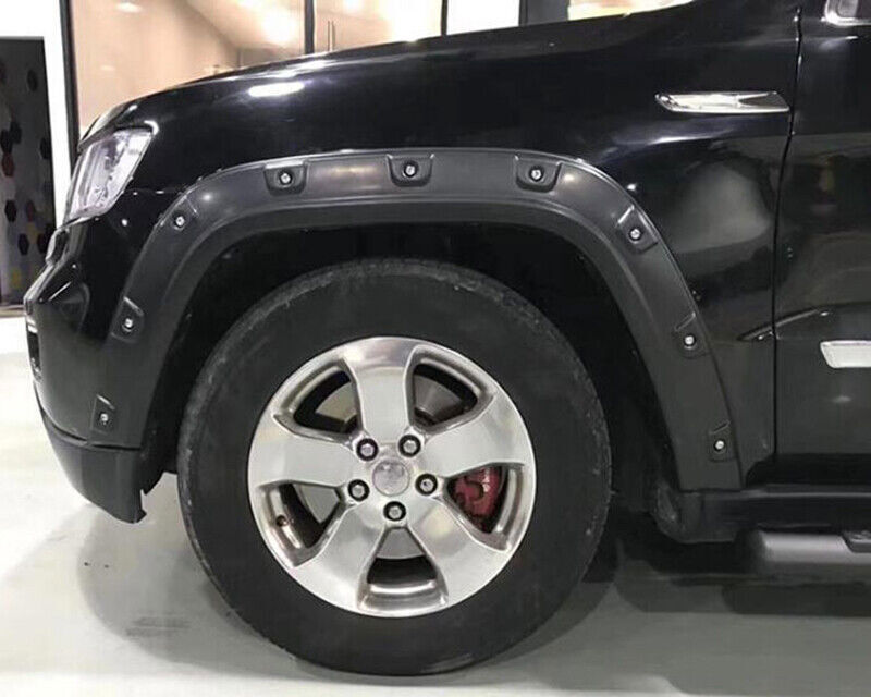 for Jeep Grand Cherokee 11-21 Black Fender Flares Wheel Arches Wide body Kits 6X