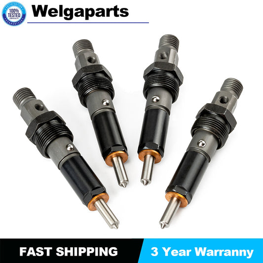 4X 4928990 390KAL59P6 Diesel Fuel Injector NEW Set For 4BT Engine