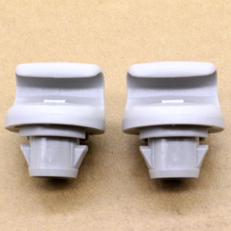 2. Gray sunshade clips for Nissan X-trail 350Z and for Infiniti FX45/FX35 (left and right sides)