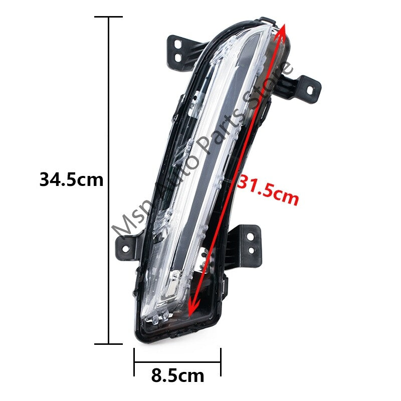 Left Front Fog Light Daytime Running Light For Europe for MG Mulan MG4 EV 2022 2023